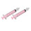 (Pink) 2x 10ml Spuit Neusirrigator Silicone Roze 3