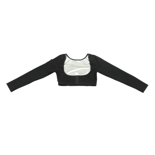 Sauna Shirt Chest Support Sweat Jacket Weight Loss L
