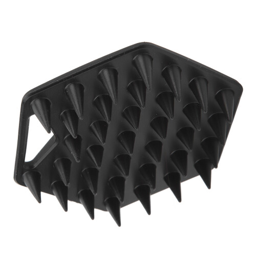 (Black) Facial Exfoliating Brush Deep Cleansing Soft Silicone 1