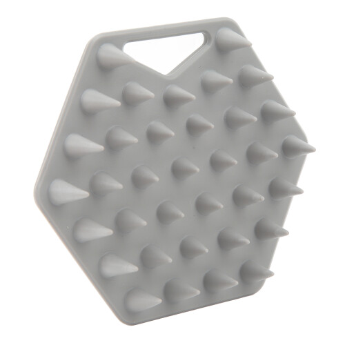 (Grey) Facial Exfoliating Brush Deep Cleansing Soft Silicone 2