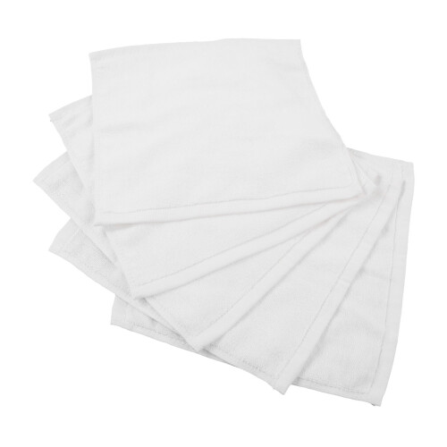 5pcs Absorbent Cotton Face Cloth Hot Compress for Salon 2