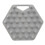 (Grey) Facial Exfoliating Brush Deep Cleansing Soft Silicone 5