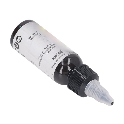 (Brown) 30ml Brown Tattoo Ink High Pigmentation Long Wearing 1