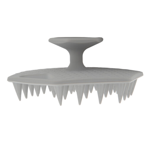 (Grey) Facial Exfoliating Brush Deep Cleansing Soft Silicone 1
