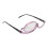 (+2.00) Flip-Down-Make-up-Brille lila Rahmen +2,00 4
