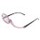 (+2.00) Flip-Down-Make-up-Brille lila Rahmen +2,00 5