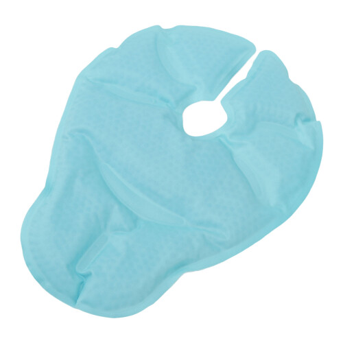 (Blue) Breast Ice Pack Hot Cold Compress for Nursing Relief 2