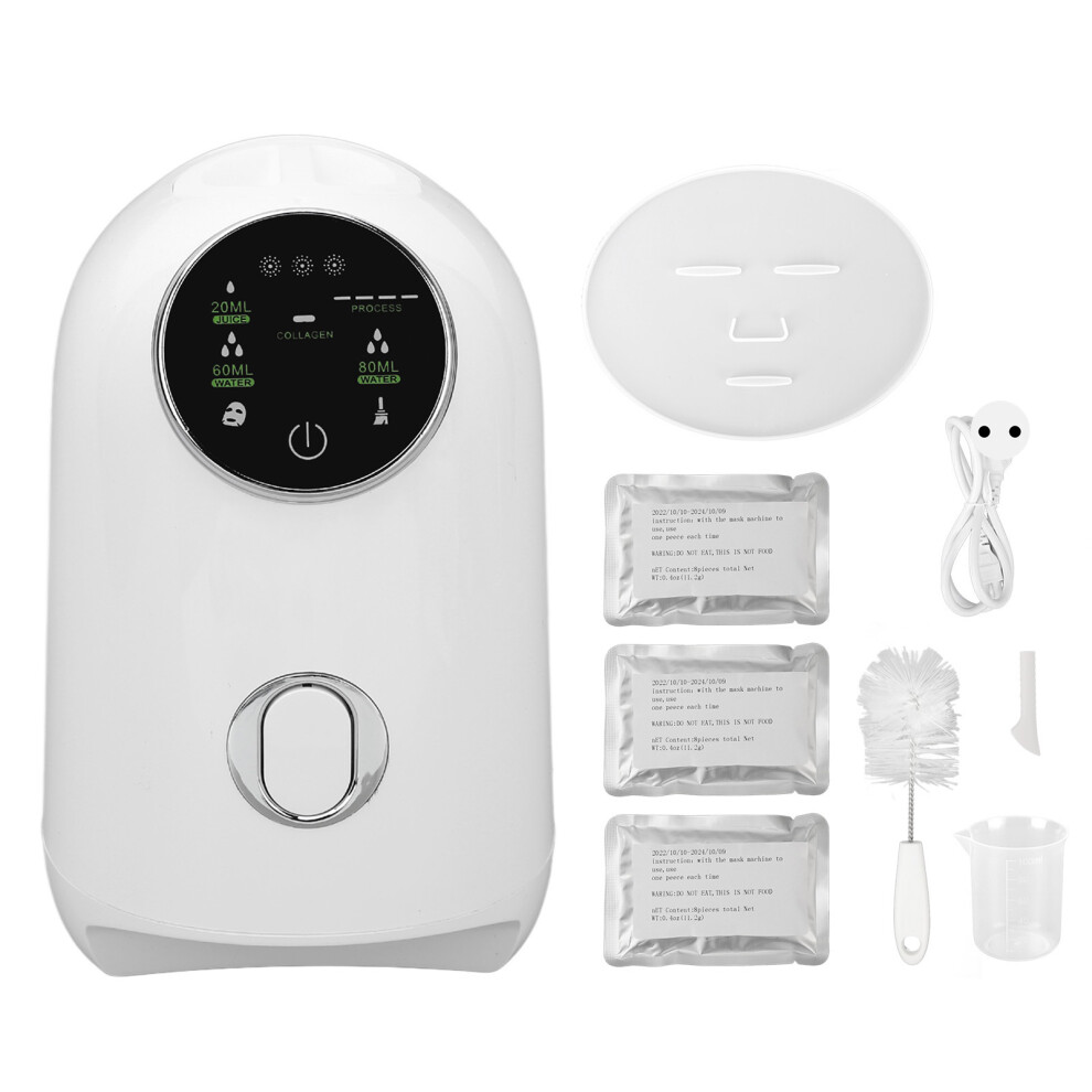 (EU Plug) Automatic Heating DIY Mask Maker 100-240V EU Plug