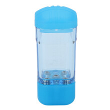 (Transparent Blue) 8ml Kopfhaut-Applikator Transparente Rolle Haarwuchs