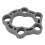 (Grey 50LB) Fingerdehner Weich Silikon Handgrip 50LB 5