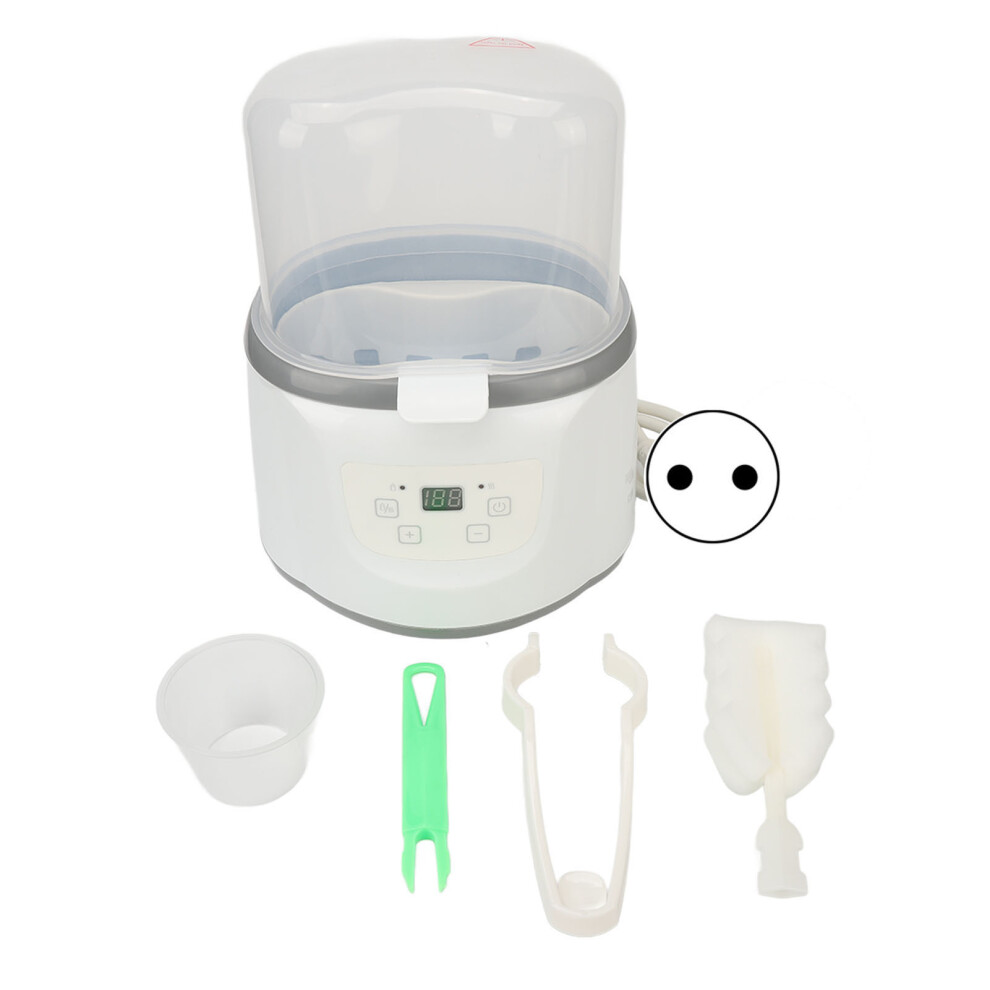 (EU Plug 220V) 4 in 1 Massage Oil Warmer Digital Temp Control Lotion Heater 220V