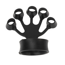 (Black 11LB-5KG) Fingertrainer aus weichem Silikon, 11LB-5KG, schwarz