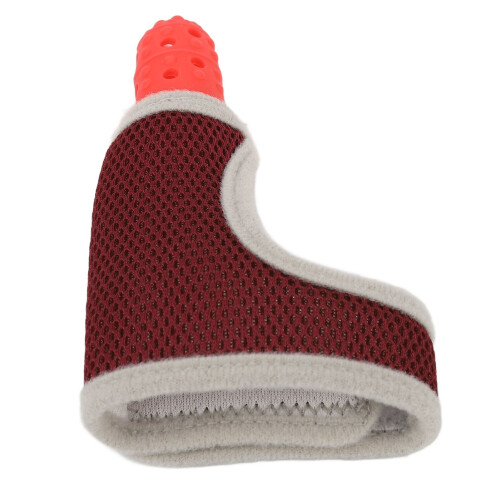 Paradito Pollice Neonato Silicone Rosso