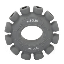 (Grey 60 to 70lb) Griffkreis-Training Silikon Saugring 60-70LB Grau