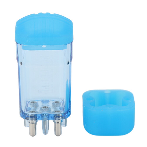 (Transparent Blue) 8ml Kopfhaut-Applikator Transparente Rolle Haarwuchs 1