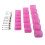 Haarwurzeln-Rollen Pink Selbsthaftend mit Clips für Styling 4