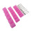 Haarwurzeln-Rollen Pink Selbsthaftend mit Clips für Styling 2