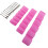 Haarwurzeln-Rollen Pink Selbsthaftend mit Clips für Styling 3
