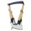 (Dark Blue) Baby Walking Harness 3D Breathable Dark Blue 2