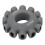 (Grey 60 to 70lb) Silicone Grip Ring Trainer 60-70LB Grey 5