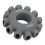 (Grey 60 to 70lb) Silicone Grip Ring Trainer 60-70LB Grey 3