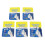 5x Dampfaugenpads Hot Compress Müdigkeitslinderung 1