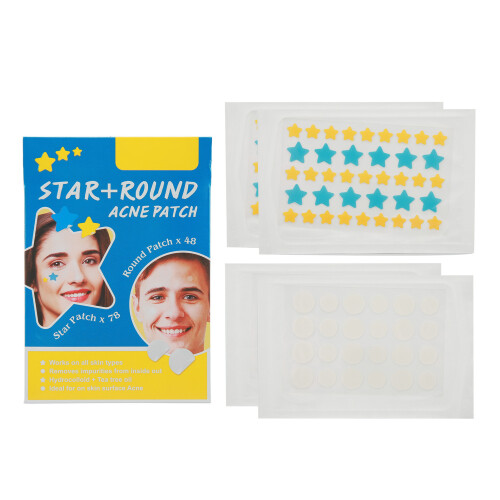 126pcs Star Tea Tree Oil Pimple Patches