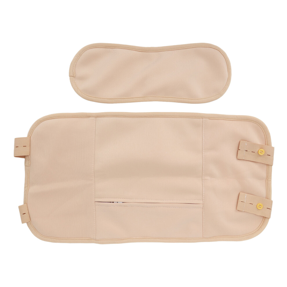 Castor Oil Pack Kit Reusable Neck Waist Wrap Insomnia Liver Detox