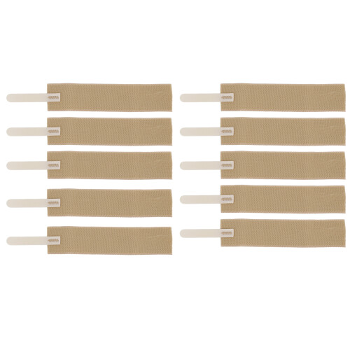 10x Urinary Bag Fixation Strips Hook & Loop 1