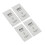 10pcs Bamboo Charcoal Blackhead Patches 2