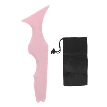 Wiederverwendbare Silikon-Augenliner-Schablonen 5-in-1, Pink