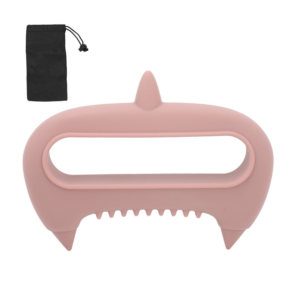 Multifunctional Acupoint Massager Silicone Meridians Tool Pink