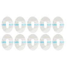 10x Glukose-Sonde-Aufkleber wasserdicht transparent