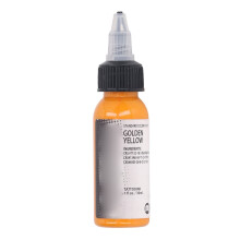 (Golden Yellow) 30ml Brown Tattoo Ink High Pigmentation Long Wearing