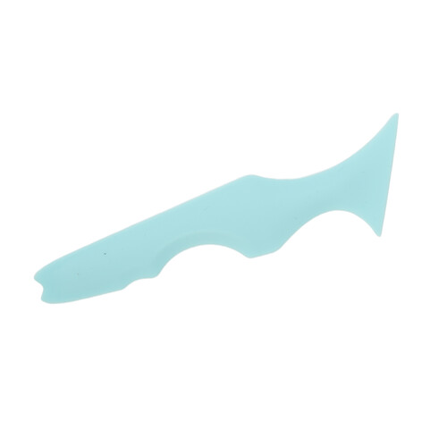 5-in-1 Silikon-Augenbrauen-Schablone Blau 1