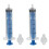 (Blue) 2x10ml Nasenspülung Spritze Silikon Rosa 2