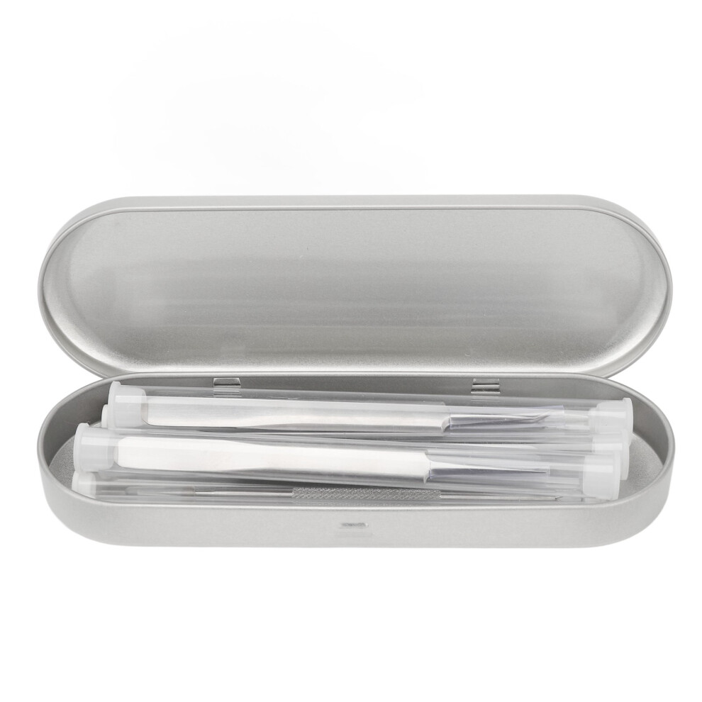 6pcs Blackhead Remover Tool Stainless Steel Pimple Extractor