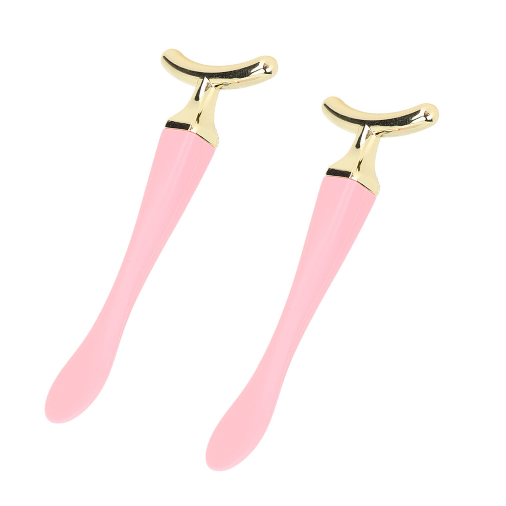 2pcs T Shape Eye Cream Massage Stick Reduce Swelling Wrinkles