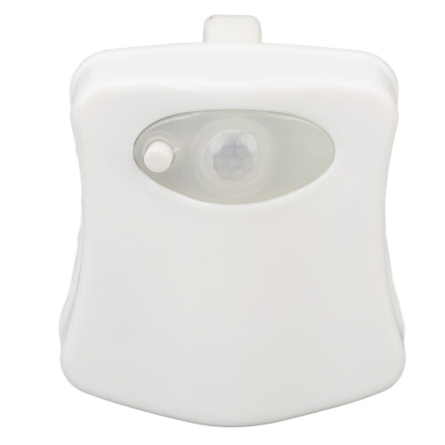 8-Color Motion Sensor Hanging Toilet LED Lamp