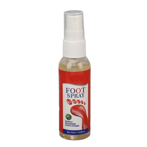 Fußschweiß-Spray gegen Geruch, feiner Nebel, 60ml 2