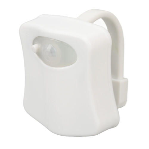8-Color Motion Sensor Hanging Toilet LED Lamp 2