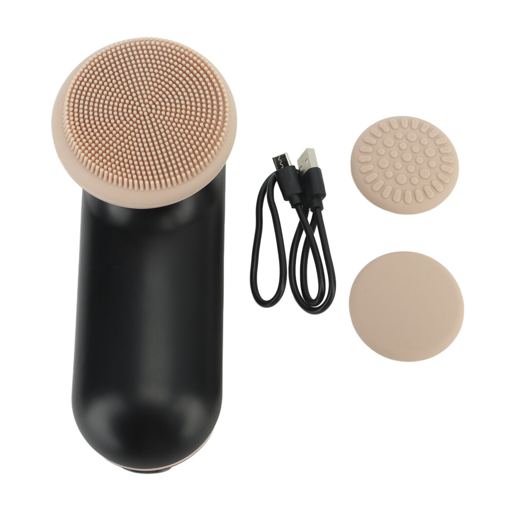 Facial Massage Instrument Hot Compress 3 Gear Noise Reduction Black