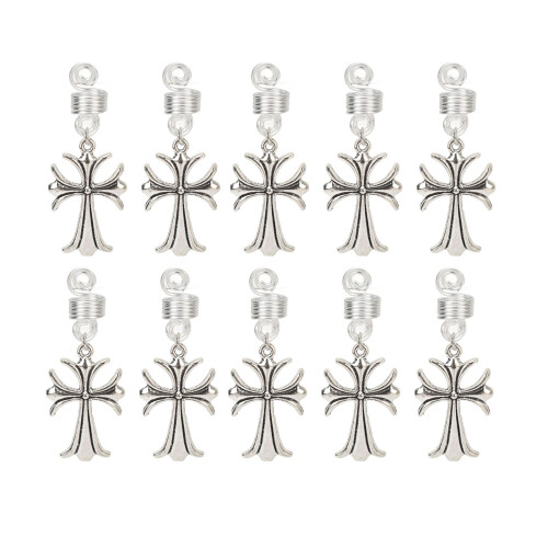 10x Kruis Hanger Alloy Dreadlocks