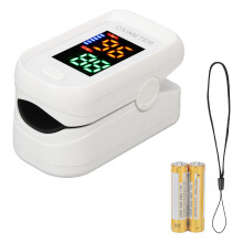 Oximeter LED Fingertip Blood Oxygen Monitor with Lanyard