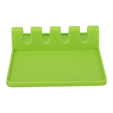 (Green) Silikon-Küchenhaken Multifunktional mit Tropfschale Grau