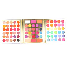 86 Color Eyeshadow Palette High Pigment Matte Glitter for Artists