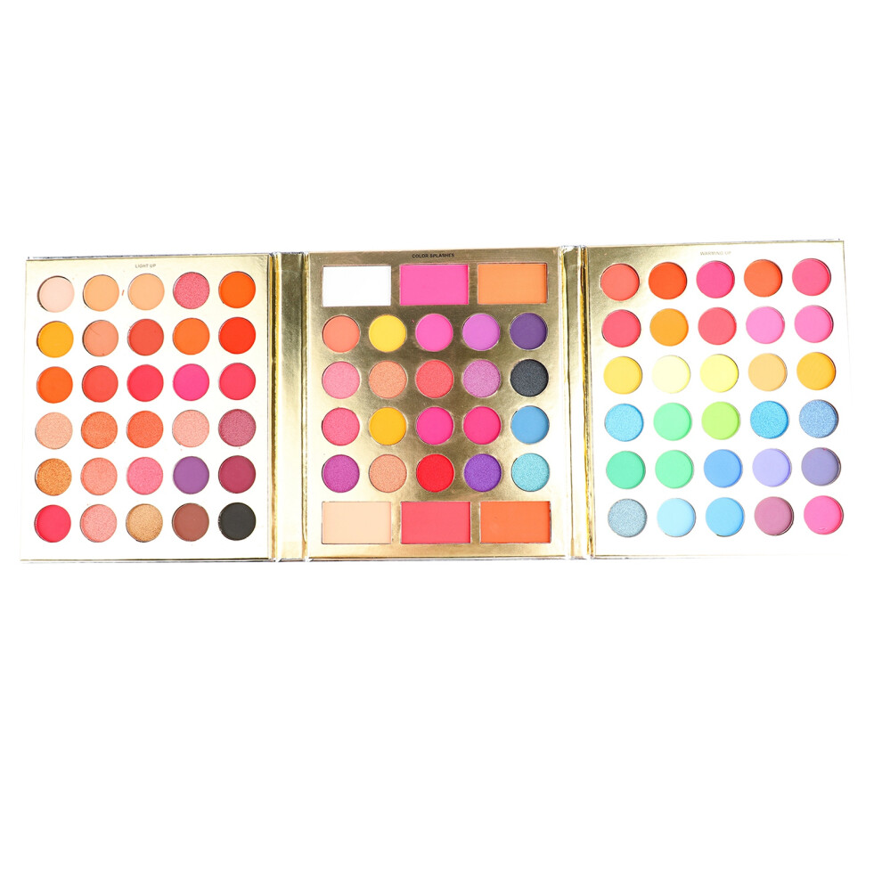 86 Color Eyeshadow Palette High Pigment Matte Glitter for Artists