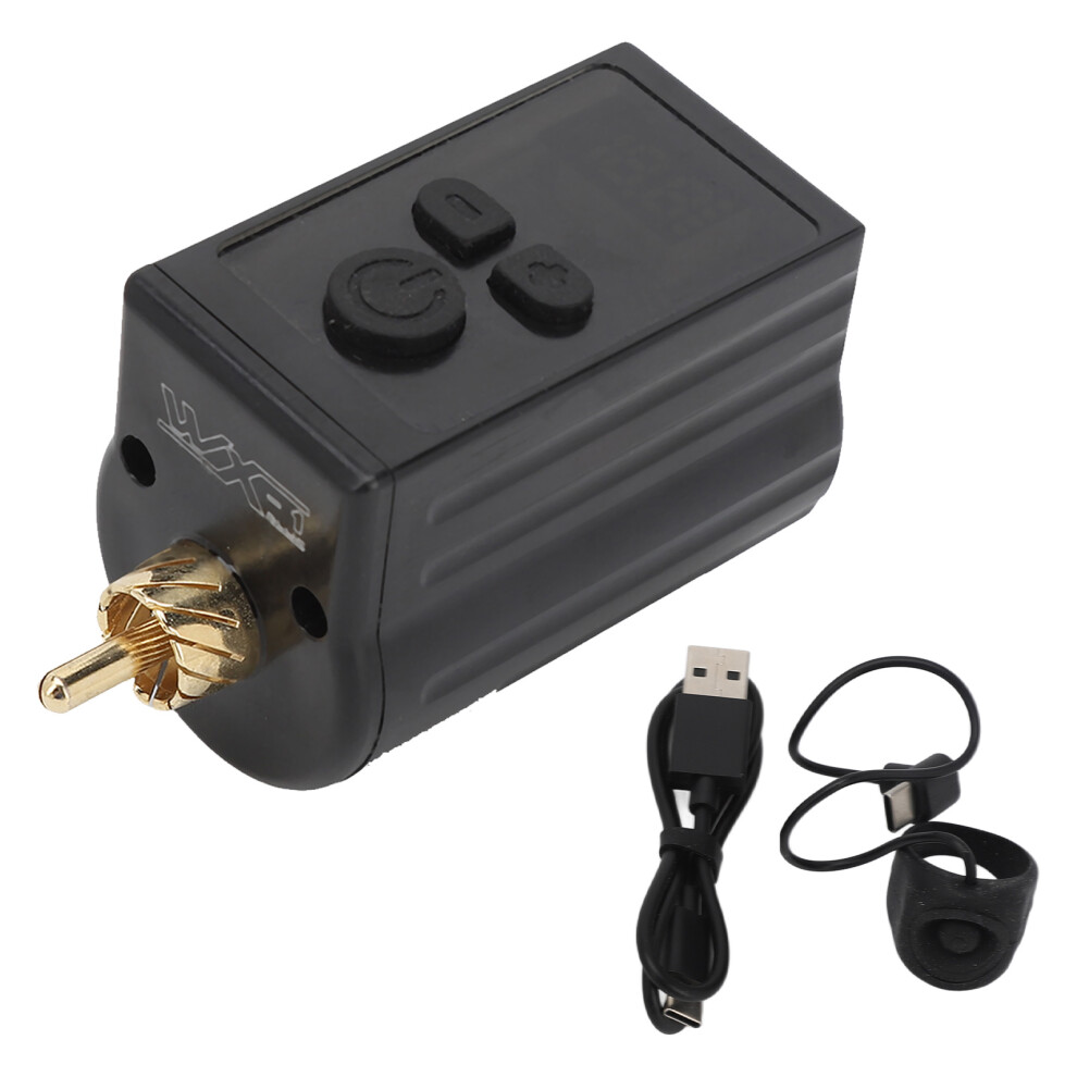 Wireless Tattoo Power Supply 1450mAh Dual Switch