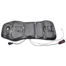 Seat Massage Cushion Heat 9 Modes USB PU Leather Kneading