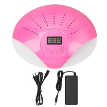 (Rose Red) Nagellampe 48W Magnetisch Ablösbar 24 UV-Lampen